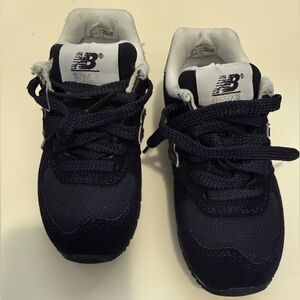 Toddler New Balance Navy Sneakers